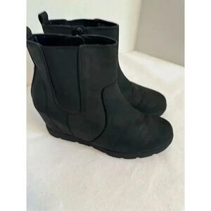 Sonoma Hidden Wedge Bootie| Matte Black | Size 8.5
